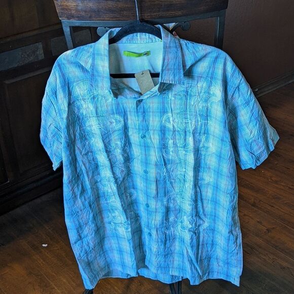 Mountain Dew Button Short Sleeve - Large - Picture 3 of 4